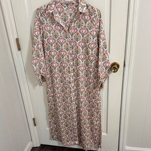 LOFT Multicolor Patterned Dress